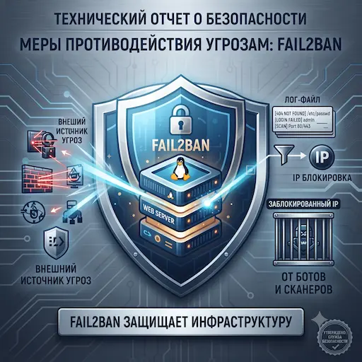 Оборона продолжается: Fail2ban защищаем веб-сервер от ботов и сканеров